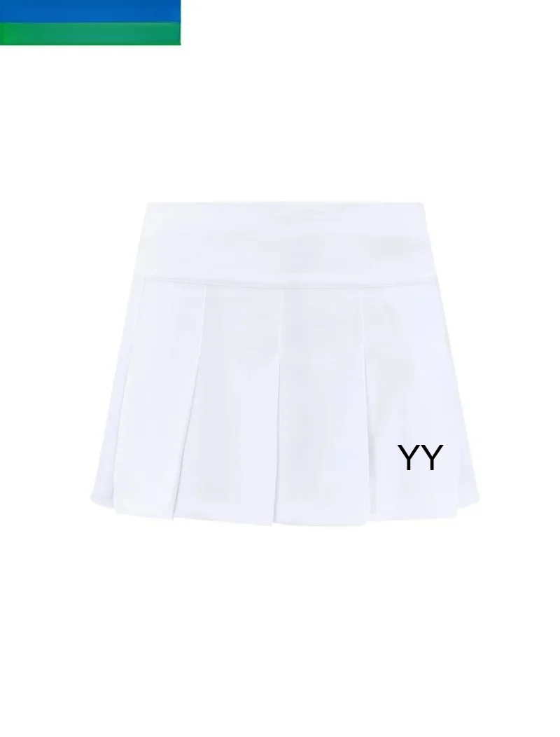 2025 New YY Badminton Skirt Tennis Skirt 220100BCR Anti-exposure Breathable Quick-drying Slim Style Fitness Sports Skirt