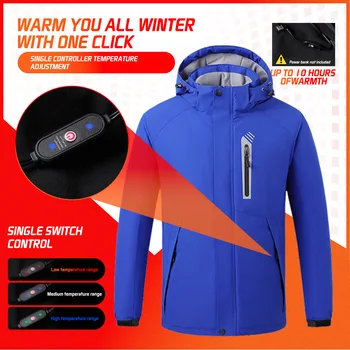 TODWARM Heat jacket Cold-proof Motorcycle Heating Jacket Men Winter Waterproof Warm Moto Cycling Chaqueta Hooded assault jacket 4 TODWARM Heat jacket Cold-proof Motorcycle Heating Jacket Men Winter Waterproof Warm Moto Cycling Chaqueta Hooded assault jacket 4