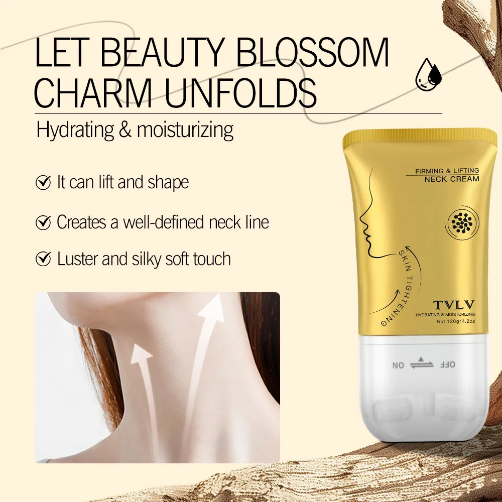 

Neck Firming Roller Massages Cream Hydrating Lifting Dilutes Neck Lines Deeply Nourish Rejuvenation Soothe Neck Cream Skincare