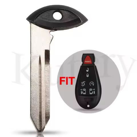 jingyuqin Uncut Blank Insert Emergency Key Blade For Chrysler 300 C Grand Voyager Dodge Grand Caravan Ram Journey For Jeep