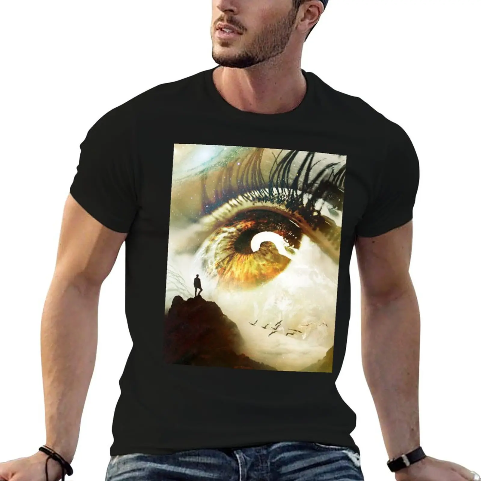Vision T-Shirt Fashion Print Casual Short Sleeve