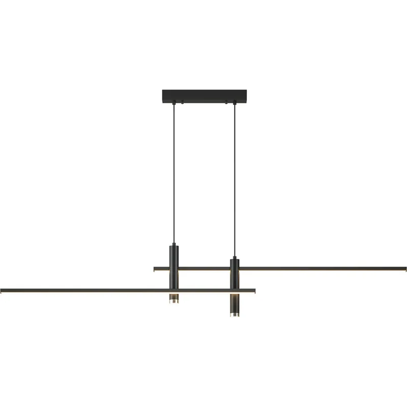 NEW Dining Table Led Pendant Lamp Black Gold Minimalist For Kitchen  Room Chandelier House Decor Lighting Luster Fixture