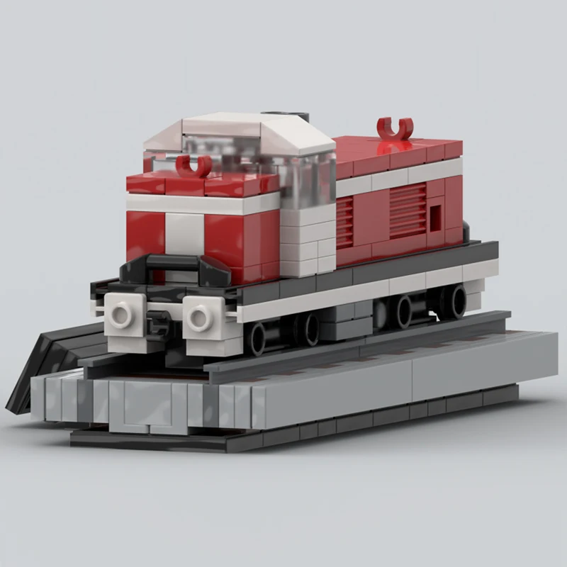 Stad Auto Model Moc Bouwstenen D61747 Diesel Locomotief Modulaire Technologie Geschenken Vakantie Monteren Kinderen Speelgoed Pak
