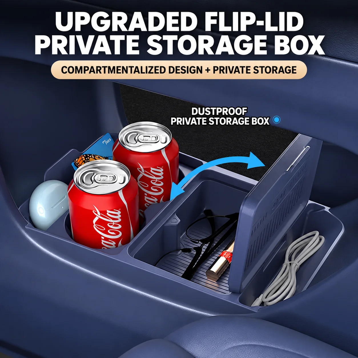 For 2026 Zero Run Leapmotor A10 Central Control Armrest Storage Box Glasses Non-slip Pad Car Interior Modification Accessories