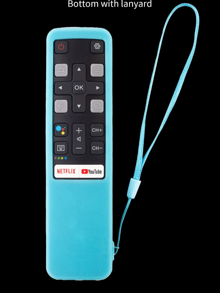 Silicone Case Cover Use for TCL RC802V Smart TV Remote Control 49P30FS 65P8S 55C715