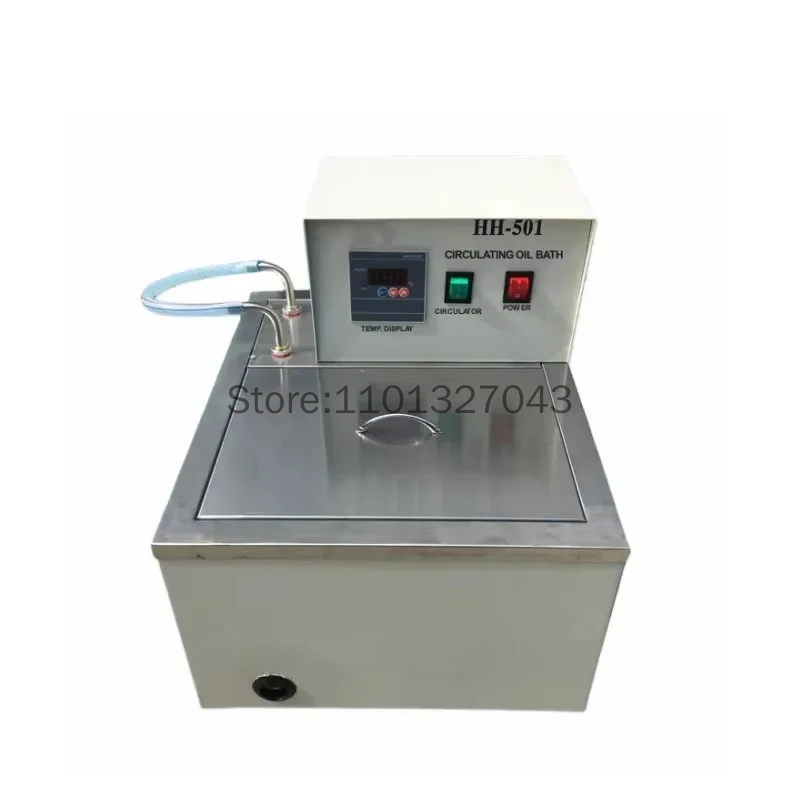 Super Laboratory Temperature Controlled Water Bath Circulating/heated Oil Bath Circulator HH-501 Temp.RT ~ 100(C)