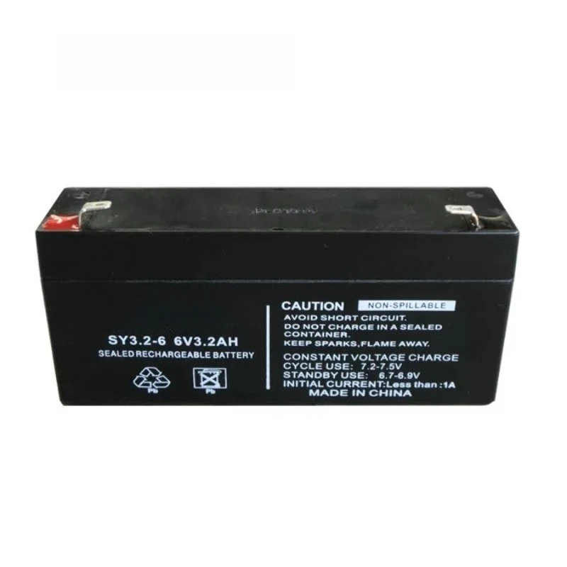 SY3.2-6 6V 3.2AH Battery Rechargeable for Children Toy Electronic Scale Lead-acid Accumulator