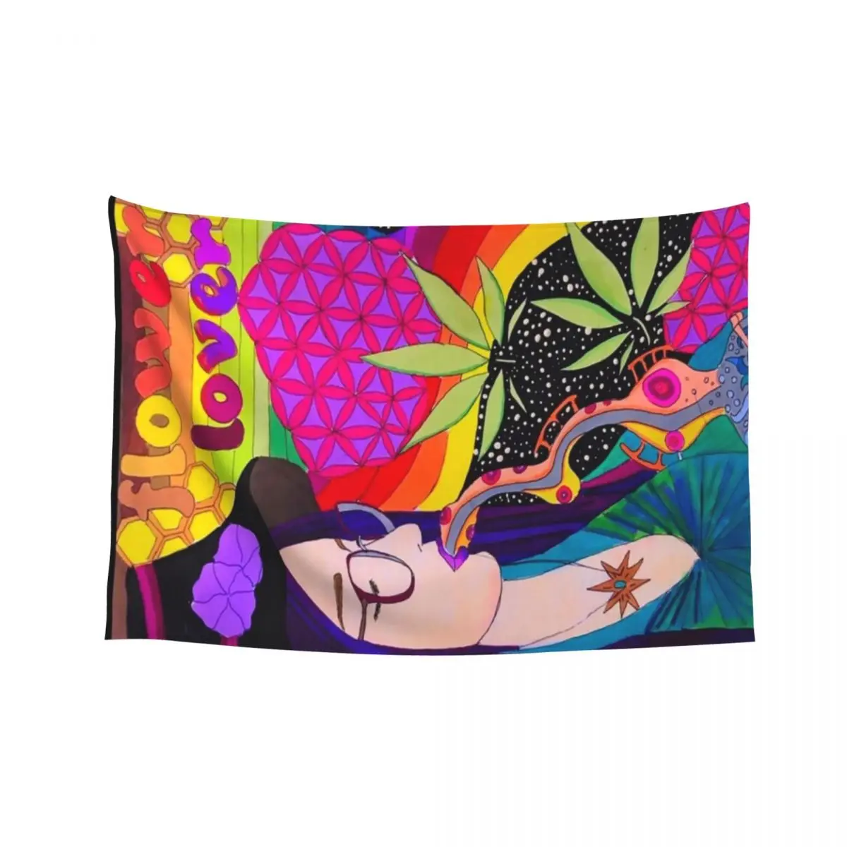 

Flower lover Tapestry Decorative Paintings Bedroom Decor Aesthetic Home Decoration Decoration Aesthetic Tapestry