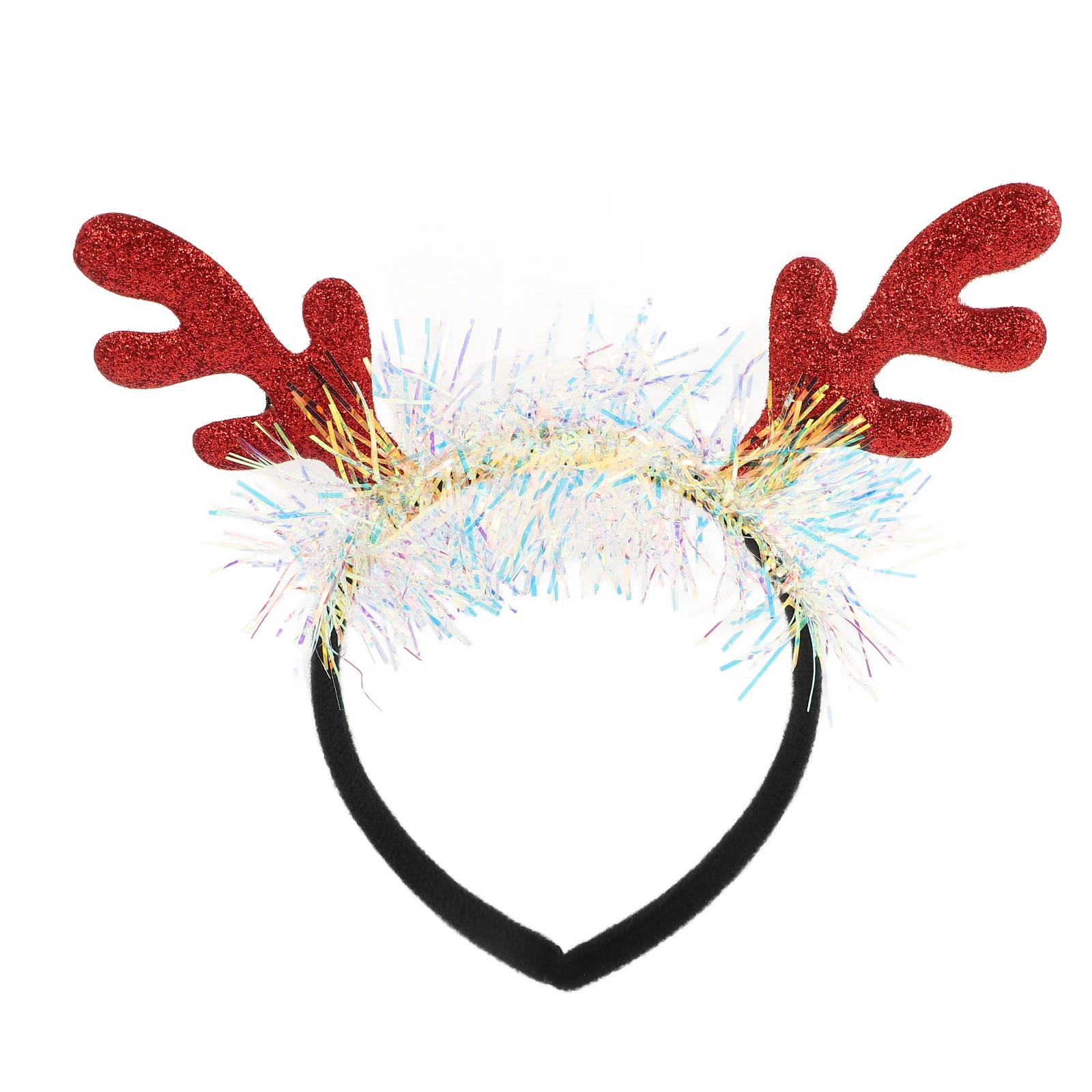 

Glitter Reindeer Antlers Headband Christmas Holiday Hair Decoration Xmas Costume Props for Women Party Cosplay Deer Horn