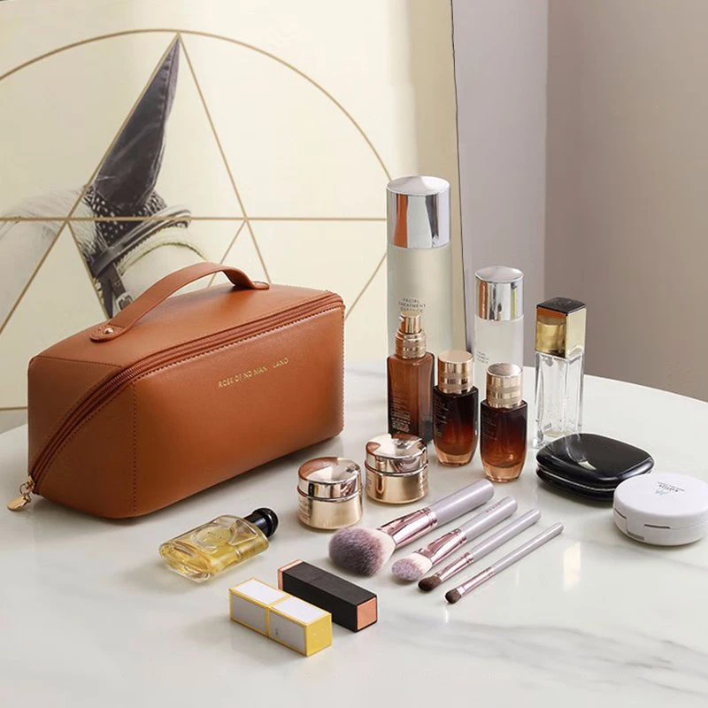 

Makeup Bag Travel Cosmetic Bag Portable Women Makeup Case Waterproof Multifunctional Cosmetic Pouch Women's Cosmetic Bag