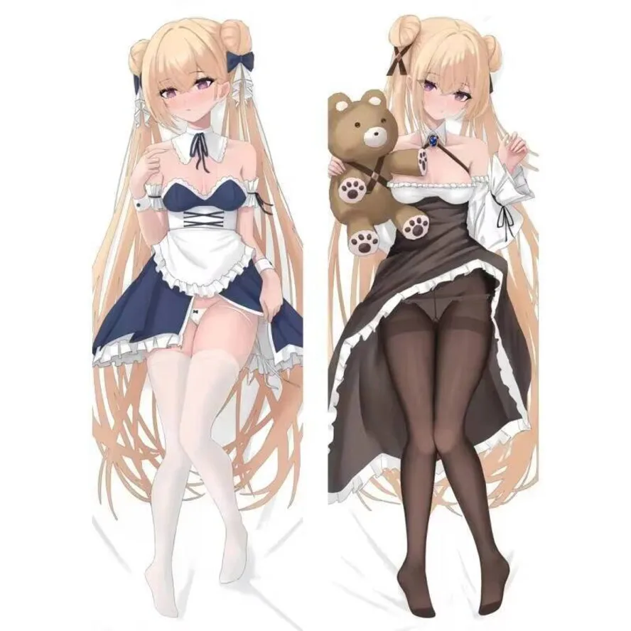 

ACG Azur Pillowcase Anime Hing Lane HMS Royal Oak Nagato META Dakimakura Waifu Soft Body Pillow Cover 2 Way Tricot 160X50cm