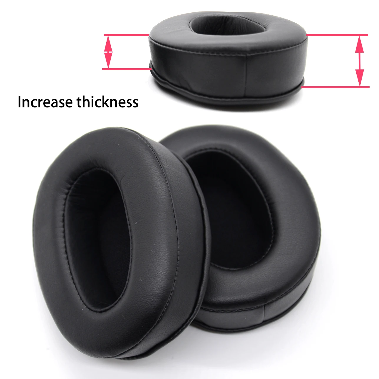 Амбушюры для Sony WH CH710N WH-CH710N, сменные подушечки для наушников, гарнитура, амбушюры из искусственной кожи, губка, пена