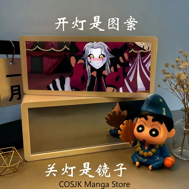 Anime The Freak Circus Mirror Painting Night Light Atmosphere Lamp Gaming Room Desktop Ornament Holiday Gift