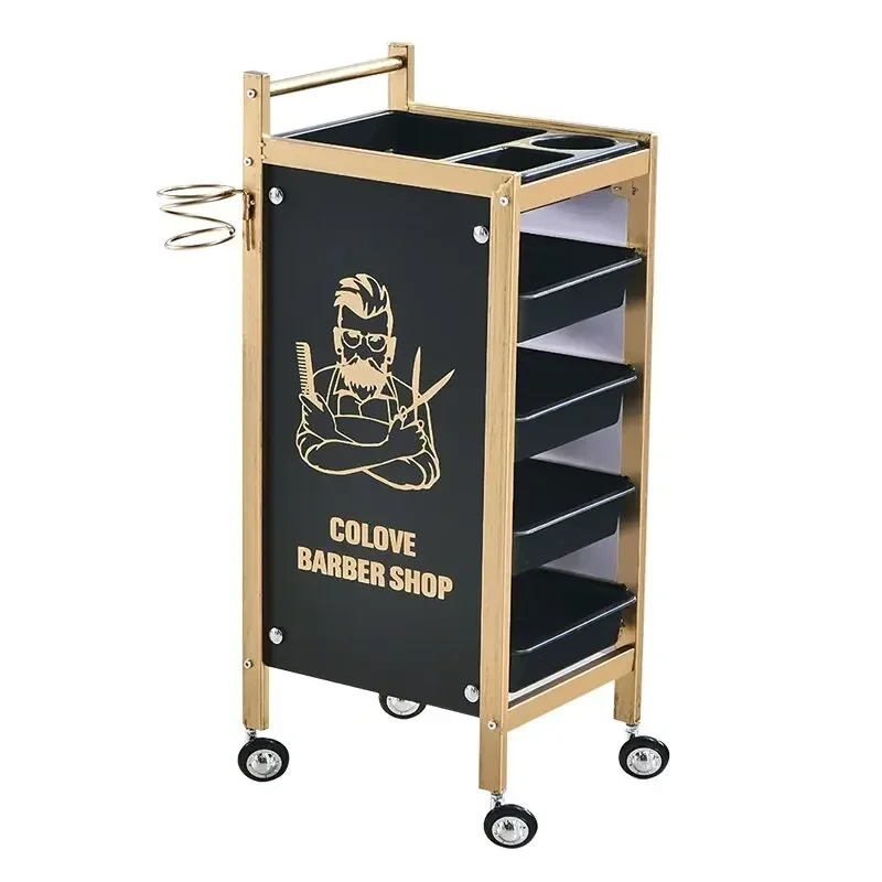 

Reinforced hair tool cart Beauty Barber shop salon cart Special hair cart storage rack