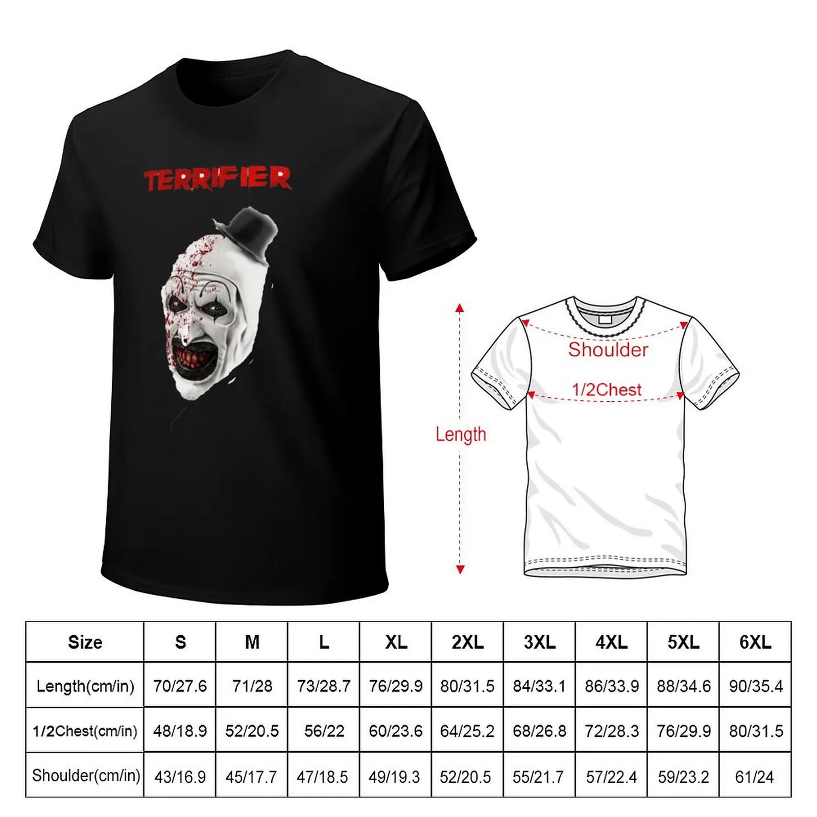 Terrifier is terrific T-Shirt cotton t shirt man T-Shirt