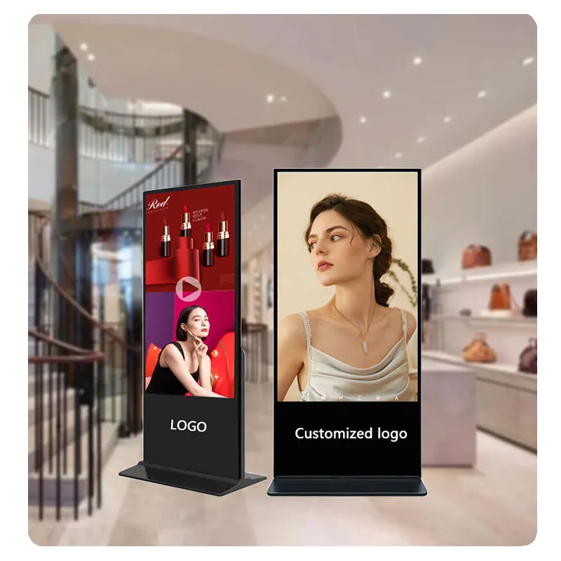 

32/55-дюймовый напольный рекламный цифровой сенсорный ЖК-дисплей киоск видеостена для внутреннего и наружного экрана