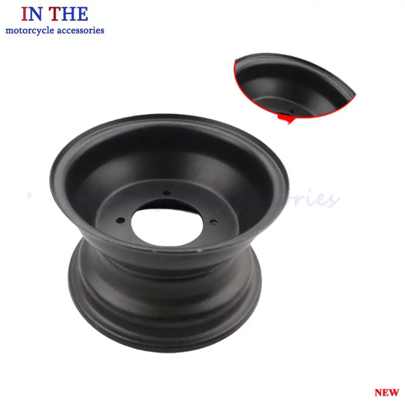 

7 Inch Iron Rim 4 Hole 88mm Go Kart ATV UTV All-Terrain Wheel Hub For 16x8-7 Wheel Tire