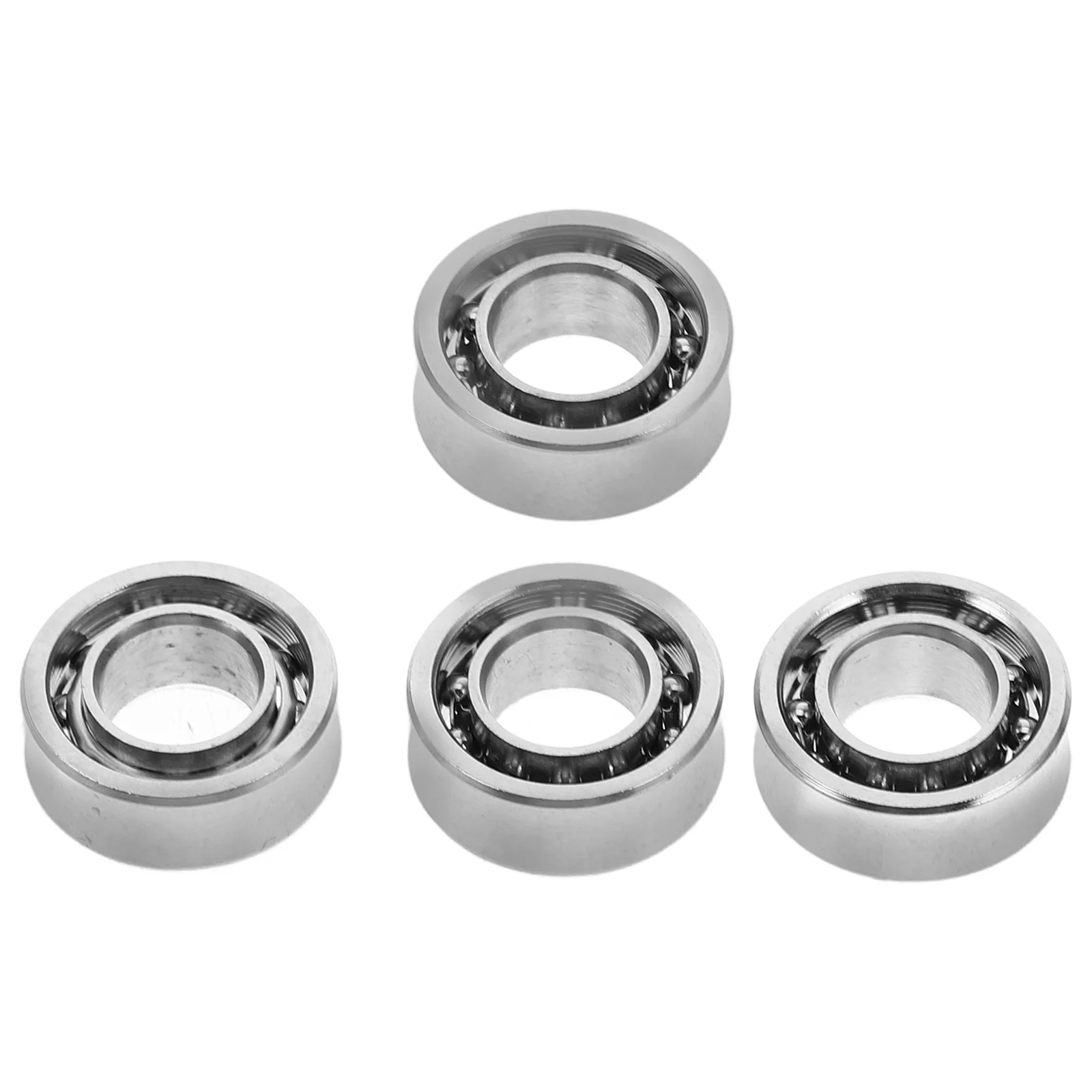 

4 Pcs Yo-yo Accessories Wheel Bearing Pre Lubed Bearings Seal Scooter Steel Wheelchair Longboard Quad Skate