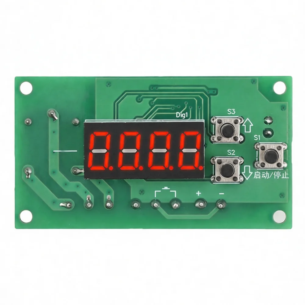 DC12V 24V Digital Counter Module 4 Digit LED Display Relay Output Industrial Automation Logic Process Control Instrument