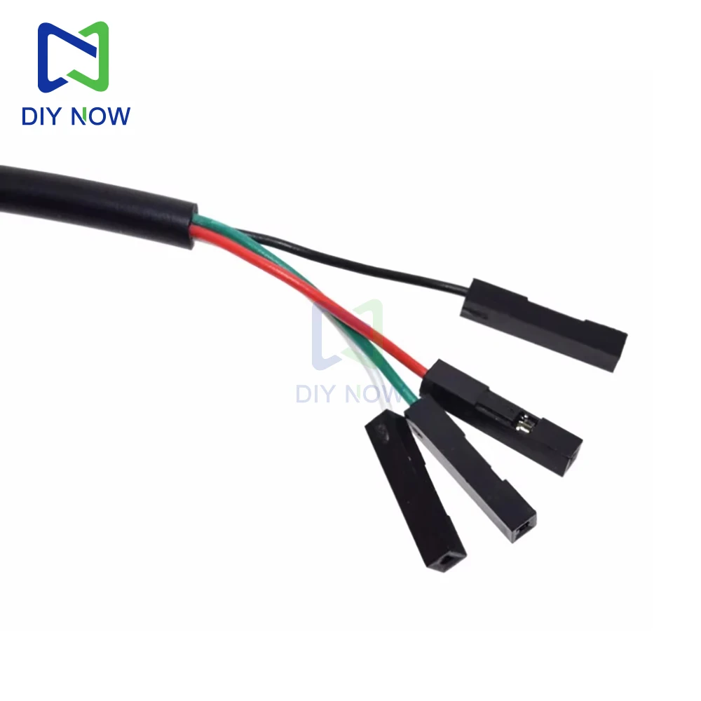 Оригинальный кабель CH340G, последовательный адаптер USB 2.0 к TTL, кабель для загрузки для Arduino Raspberry Pi Windows 10/Mac OS X/Linux, кабель 1 м