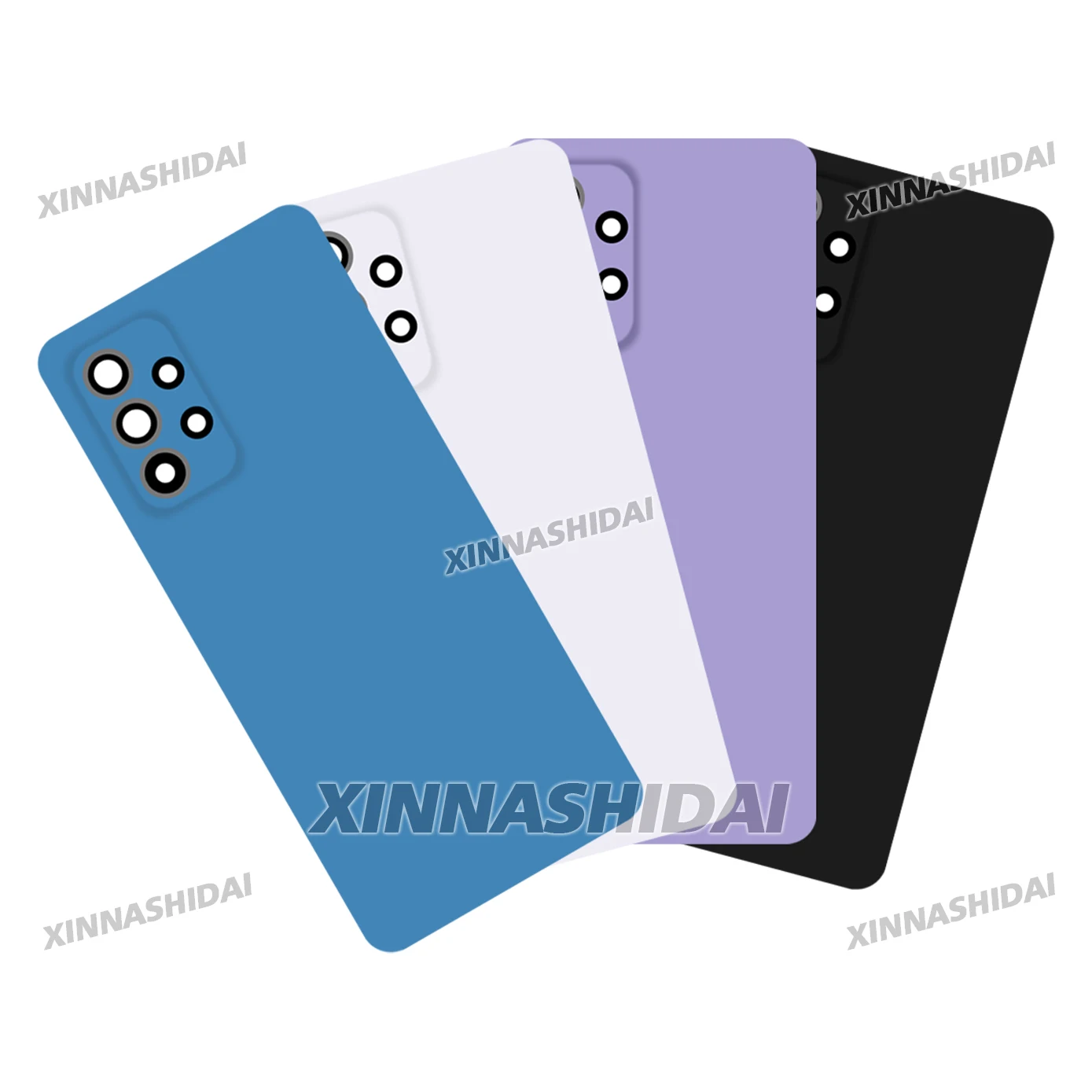 AAA+ Quality A52 Battery Cover for Samsung Galaxy A52 Back Cover Case Housing Cover Repair Parts Battery Cover Door
