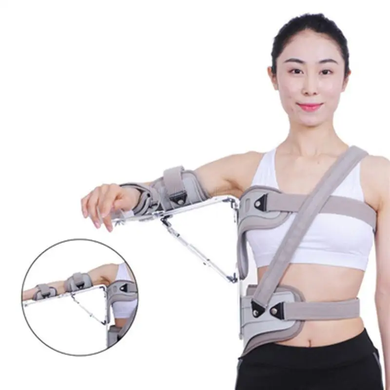Shoulder abduction orthosis adjustable shoulder abduction fixation bracket upper limb fracture rehabilitation brace