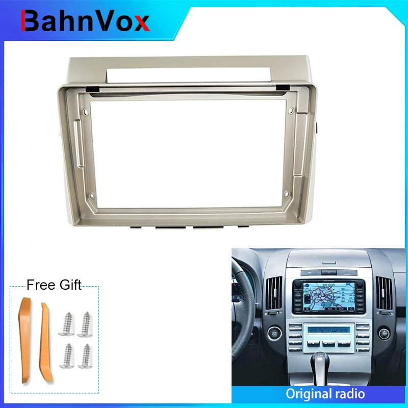 9 inch Android Car Radio Frame for Toyota Corolla Verso AR10 2004-2009 +2din Stereo GPS Fascia Bezel Panel Adapter Wire Harness