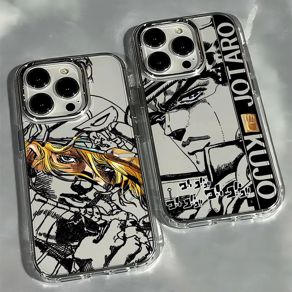 Hot Anime JoJos Bizarres Adventures  Phone Case for Xiaomi Mi 15 14T 14 12T 11T 11 Lite Poco X7 X6 F5 F6 X3 GT Pro 4G 5G Cover