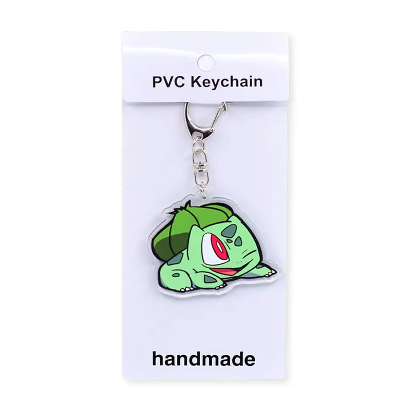 Pokemon Pendant Pikachu Peripheral Pendant Pokemon Keychain Anime Acrylic Key Chain Bag Pendant