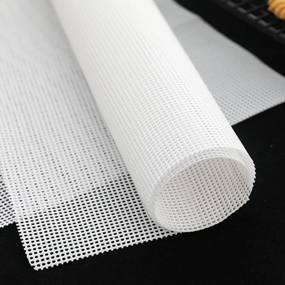 1Pcs Oven Kitchen Accessories Steamer Mesh Pad Food Fruit Dryer Reusable Dehydrator Sheets Silicone Non-Stick Baking Mat
