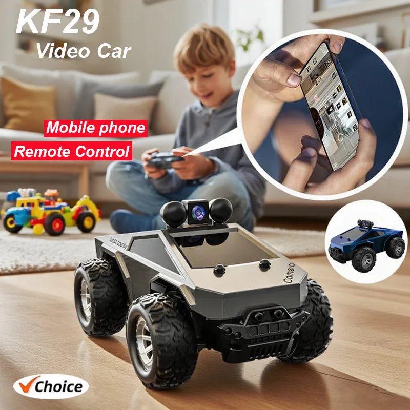 

KF29 Rc Car HD Camera FPV WIFI Machine On Remote Control Stunt 1:28 2.4G SUV Radiocontrol Climbing Toys For Kids on a Sign Gifts