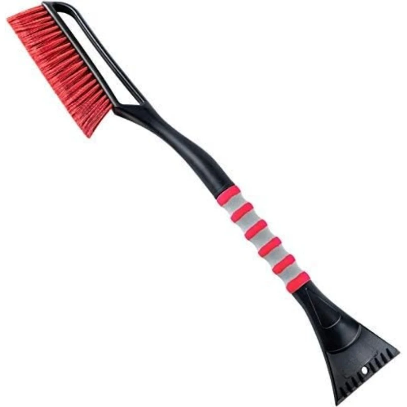 فرشاة ثلج مقاس 27 بوصة ومكشطة ثلج قابلة للفصل مع قبضة إسفنجية مريحة للسيارات والشاحنات وسيارات الدفع الرباعي #6