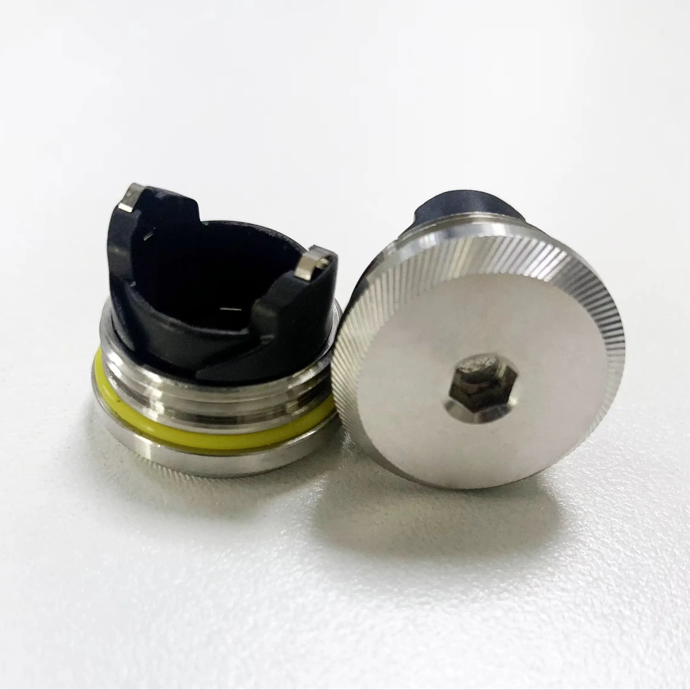 Couvercle de batterie pour GARMIN Vector 3 3s, capuchon de batterie avec anneau étanche, réparation de partie du corps du pédale (1 pièce/2 pièces)