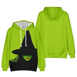 WICKED The Musical Elphaba 3D Print Oversized Women/Men Hoodie Sweatshirt Streetwear Hip Hop Pullover Hooded Jacket Outerwear