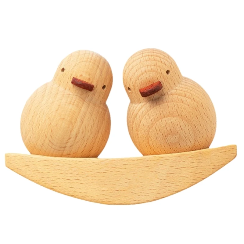 

Funny Duck Gift Mini Duck Desktops Decorations 2Pcs Ornament Set Couple Small Statue Decorations Dropship