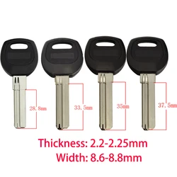 JMCKJ 50PCS Security Door Key Blank Use Right Groove House Home Door Key blanks Locksmith Supplies Blank Keys