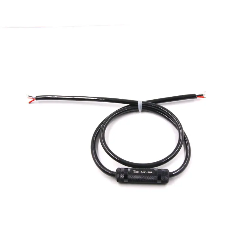 2 vías 30A IPX8 impermeable ESC 2-6s 24V 5V/3A BEC profundidad de 100M toda aleación de aluminio para propulsor submarino barco RC