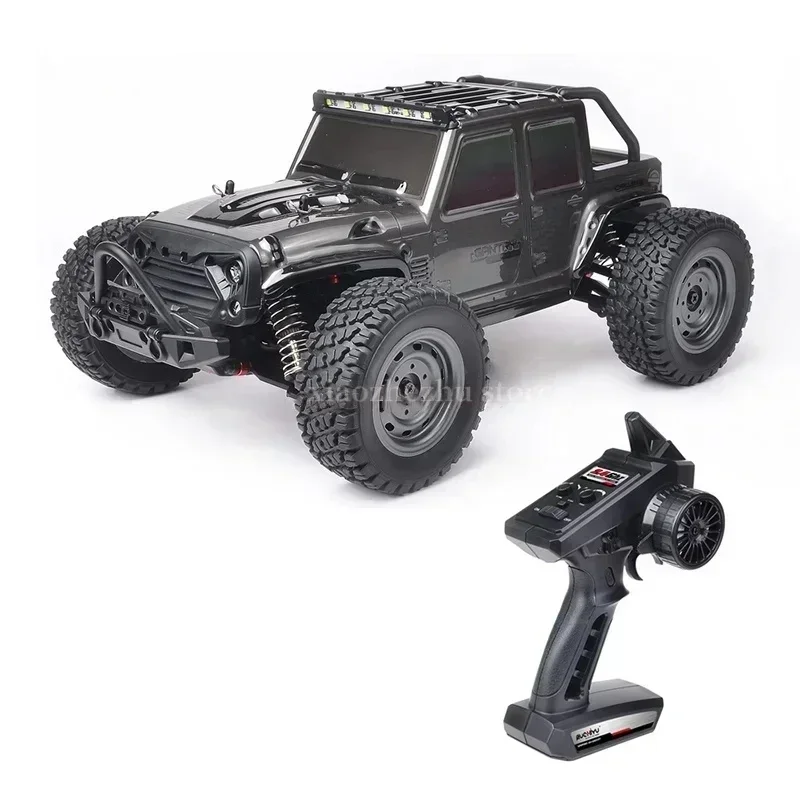 Brushless Controle Remoto Off-Road Pickup Carro, 1:16, 1:16, Stepless Speed Truck, 4WD, Modelo de Simulação RC, Brinquedos para crianças, Novo, Presentes