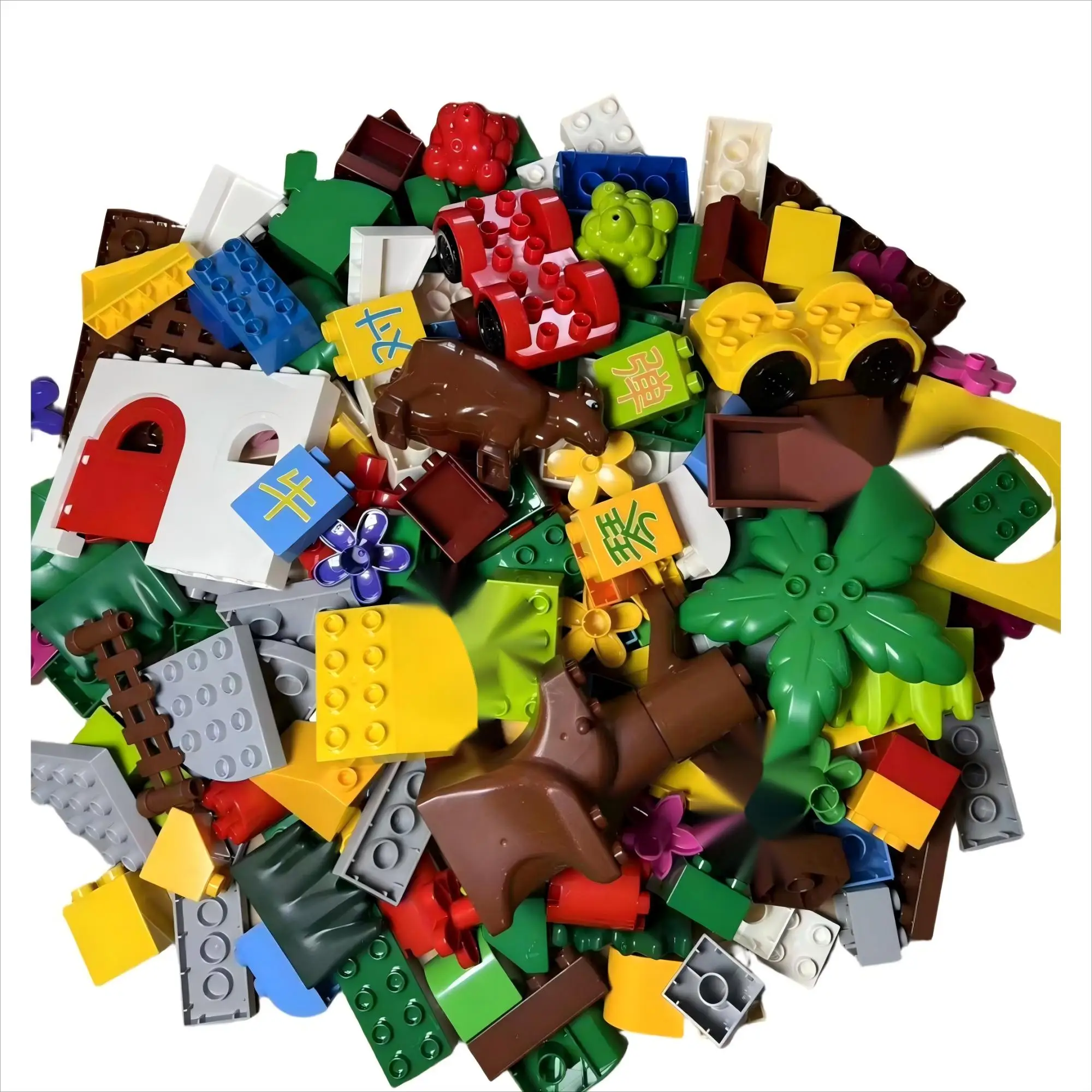 Big Size DIY Creative Building Blocks Basic Silde Bulk Random Classic Bricks Assembled Birthday Gift Children Educational Toys