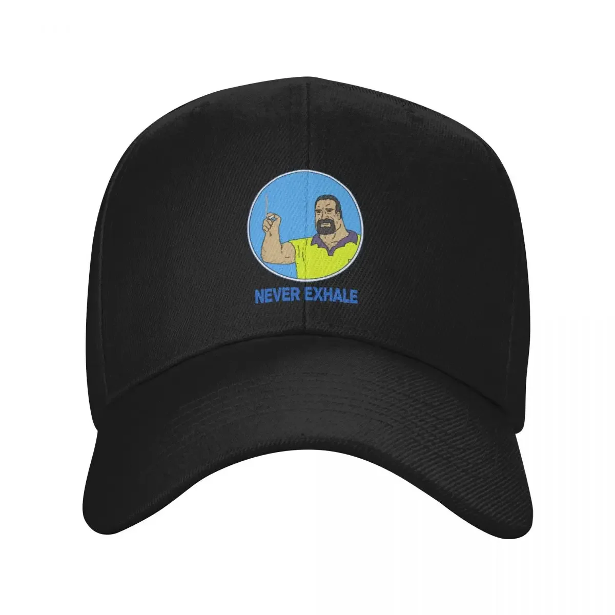 Never Exhale Mike Nolan Big Lez Show Baseball Cap Christmas Hat derby hat Men Women's