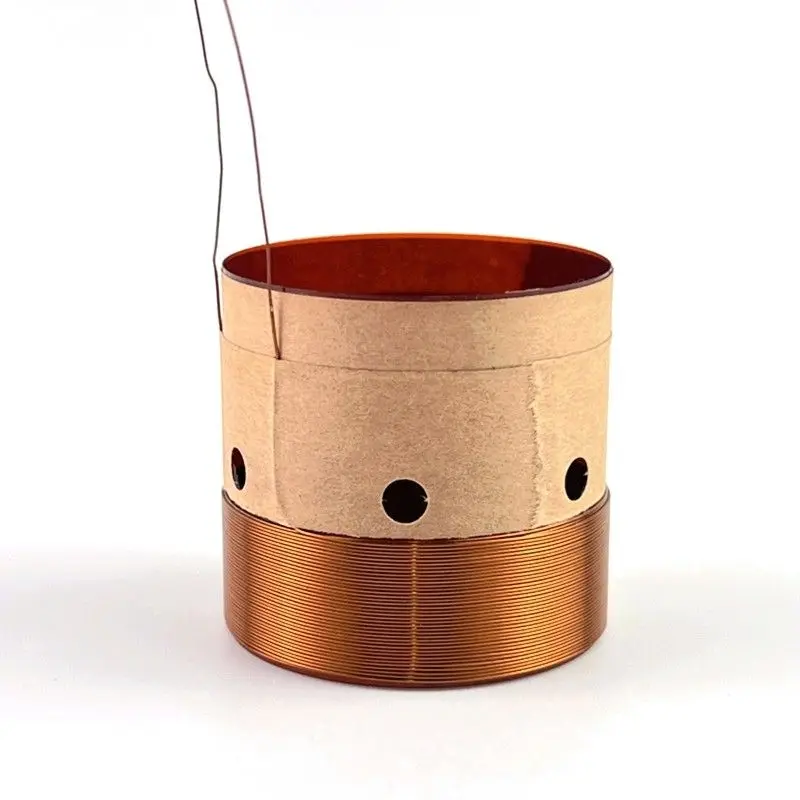 2PCS 35.5mm KSV Bass Voice Coil 4OHM High-end Hgh-temperature Round Wire Woofer Speaker Repair Accessories