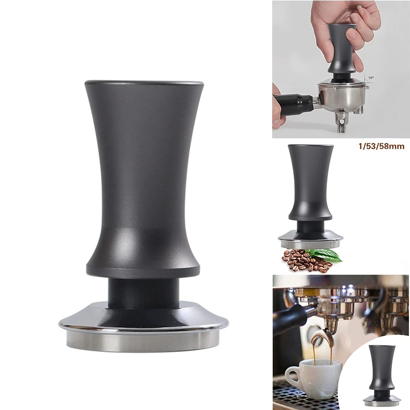 

Adjustable Calibrated Coffee Tamper Stainless Steel Espresso Distributor Portafilter Tools For Cafe, Office, Home