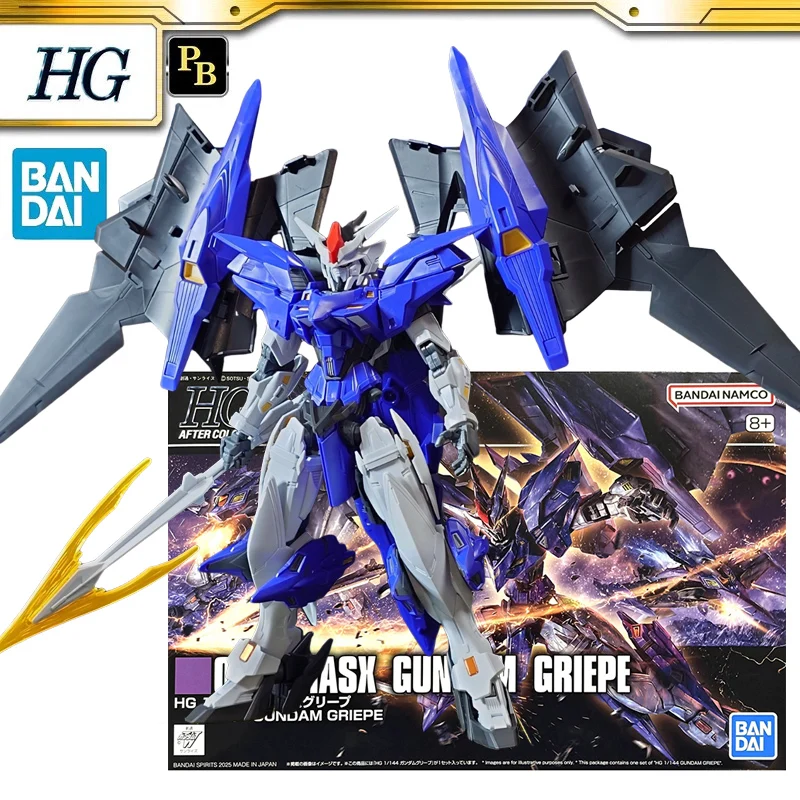 

BANDAI PB LIMITED HG 1/144 Новый мобильный отчет Gundam Wing Dual Story: G-UNIT Gundam Griepe Аниме Фигурки Сборная игрушка