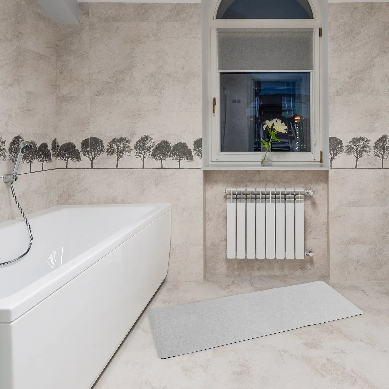 

Нескользящий коврик для ванной комнаты, впитывающий воду, из диатомитового материала, быстросохнущий, с противоскользящим основанием, большой размер, мягкий