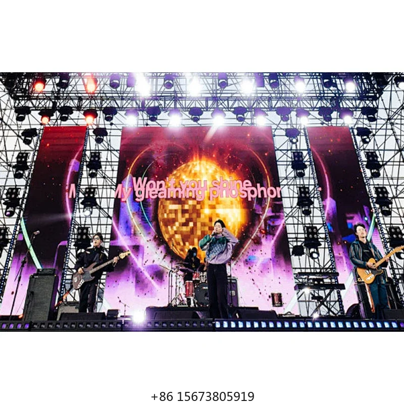 

Pantalla Led Rental Screen P 2.9 P3.91mm Outdoor LED Stage Events Video Wall Big Led Screen Display
