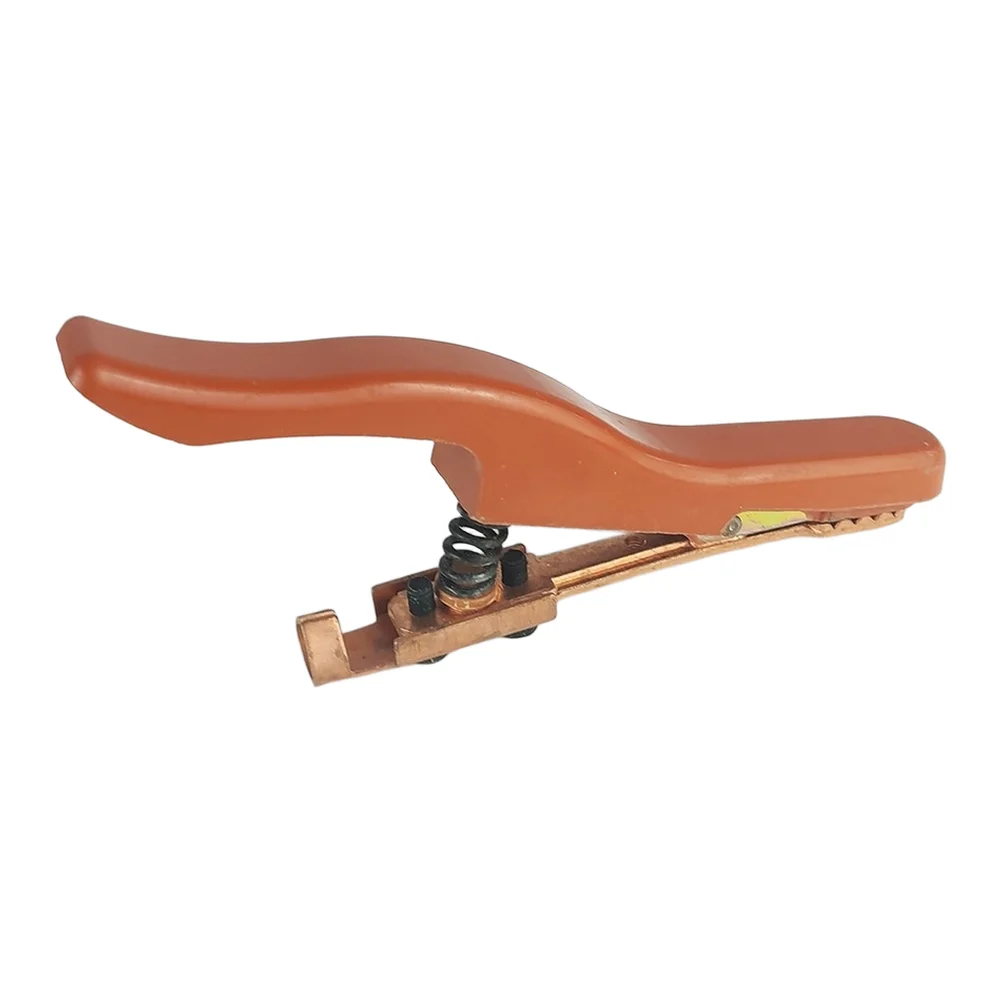 500A Pure Copper Welding Clamp Featuring Low Thermal Resistance Thick Handle and 95mm2 Cable Cross Section Support