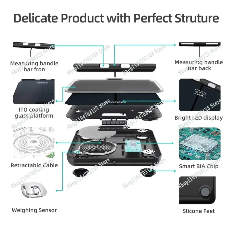 

The new special high-tech electronic weighing tool sold directly by the manufacturer is suitable for fitness and other people