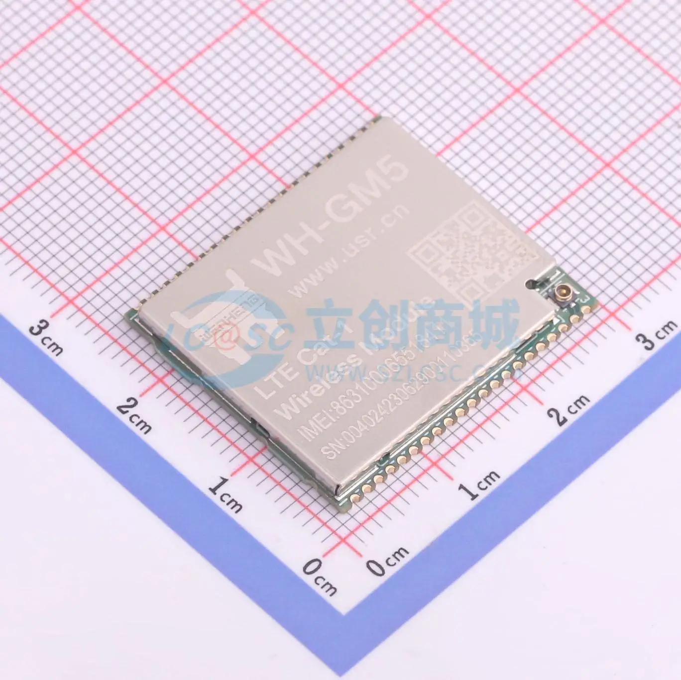 2pcs WH-GM5 SMD 3.4V 4.2V Cellular LTE Wireless Communication Module