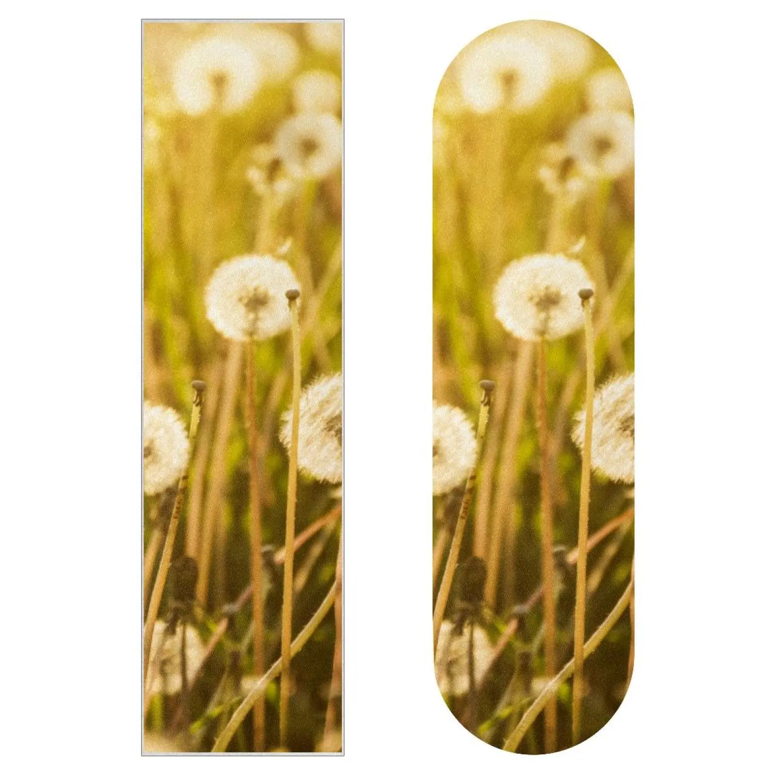 

Beautiful Dandelions Skateboard Grip Tape,Longboard Griptape Bubble Free Anti-Slip 33’’x9’’ Tapes Sandpaper for Teens Girls Boys