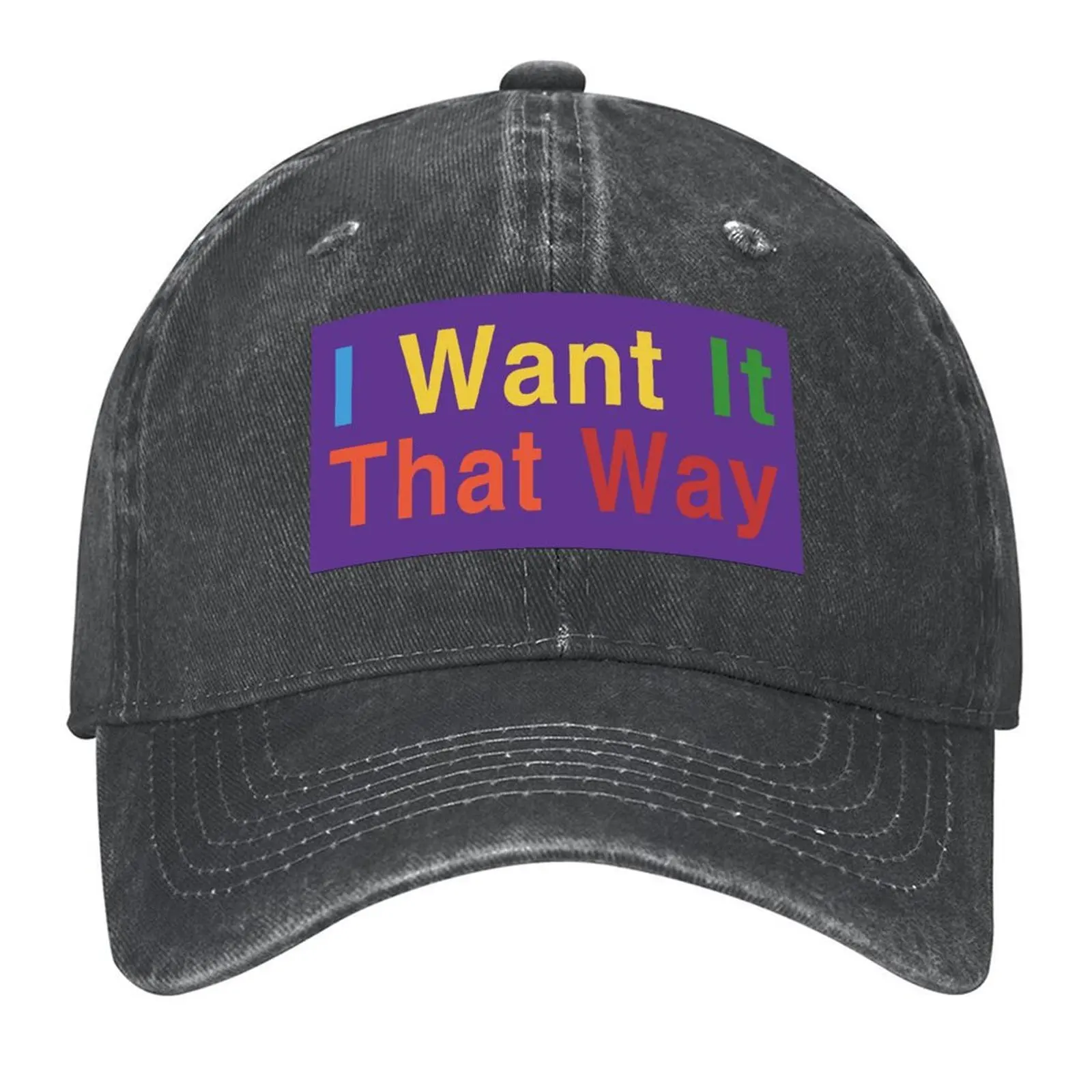 

I Want It That Way Baseball Cap beach hat luxury caps Mountaineering New Hat Caps Male Women's
